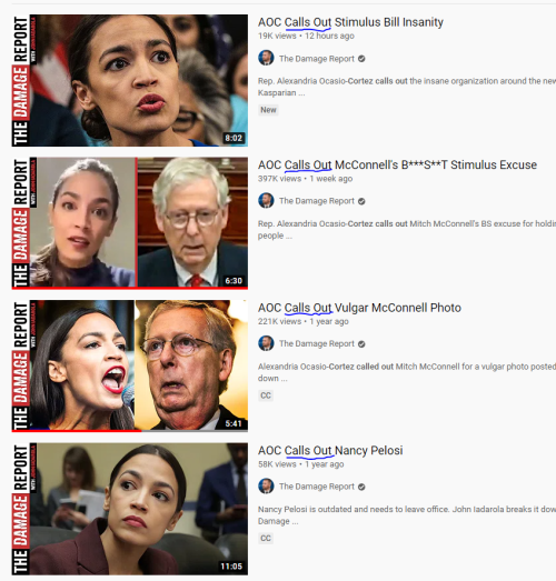 Damage Report promoting AOC