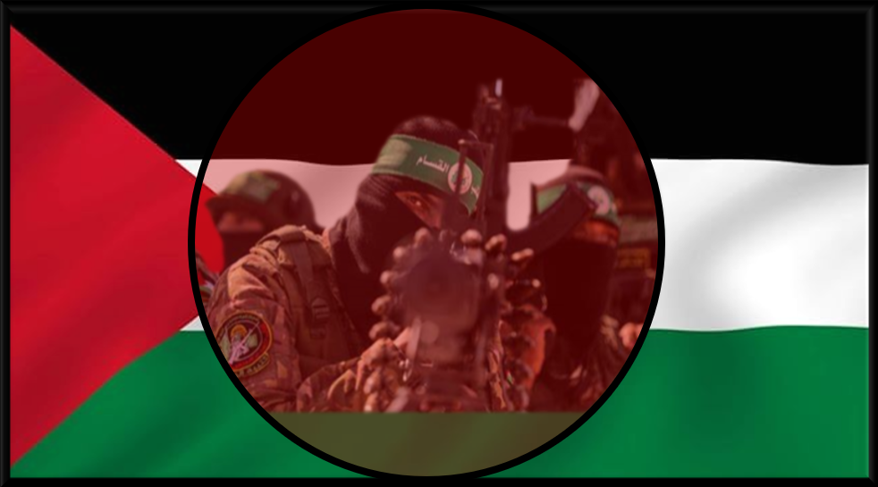Hamas Fighters flag HEADER