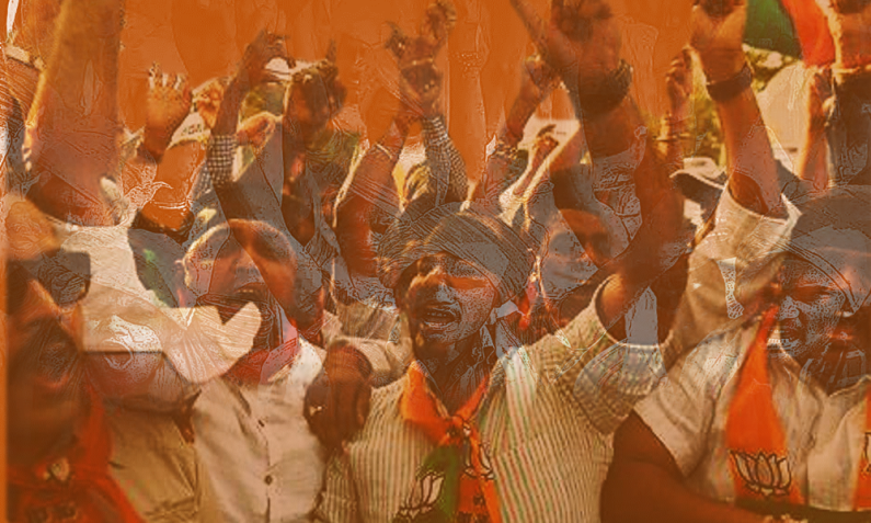 Hindutva Saffron Protest HEADER